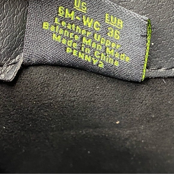 New! Sam Edelman Penny Black Leather Wide Calf Riding Boot 6M - Picture 10 of 12